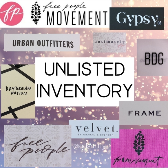 Tops - UNLISTED INVENTORY